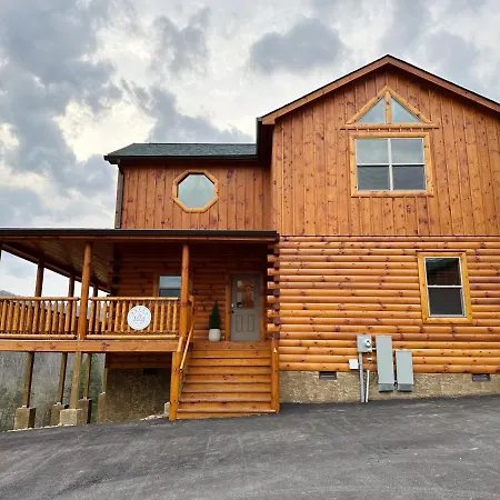 Modern Cabin W Indoor Pool Mtn View Game Room Pigeon Forge Exterior foto